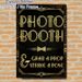 Photo Booth Themed Painting Poster, Vintage Art Deco Black & Gold Film Strip Framed Poster, Retro Decorative Accent Suitable For Weddings, Parties And_maomaolike.com