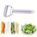 1pc, Effortlessly Prepare Fruits And Vegetables With Multifunctional 2-in-1 Peeler, Grater, And Shredder_maomaolike.com