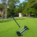 Heavy Duty Rolling Lawn Aerator,Rolling Lawn Aerator, Rotary Push Tine Spike Soil Lawn Aerator Gardening Tool With 3-Piece Long Steel Handle For Garden Yard Grass Maintenance,Garden Yard Rotary Push_maomaolike.com
