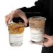 Transparent Glass Cup, High-end Letter Coffee Cup, Large Capacity Cold Drink Cup, Juice Cup, Milk Cup_maomaolike.com