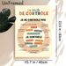 French Control Circle Mental Health Painting Poster, Warm-toned Typographic Chart Poster, Aids Emotional Regulation, Suitable For Therapy Room, Office_maomaolike.com