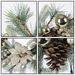 Christmas Wreath 20 Inch Christmas Door Decorations Wreath With Warm Lights_maomaolike.com