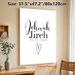 Jehovah Jireh Inspirational Painting Poster, Minimalist Black & White Typography Poster, Uplifting Motivational Quote With Hand-drawn Heart, Ideal For_maomaolike.com