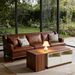 Extendable Coffee Table, Center Table With 2 Drawers And Reversible Tabletop_maomaolike.com