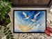 Gulls Soaring High Doormat Front Door Mat Indoor Outdoor Rugs For Entryway, Non Slip Washable Low Pile, 24H X 36W_maomaolike.com