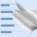 1 Roll Of Butyl Sealant Tape, 20*394in Leakproof Polypropylene Adhesive For RV, Window, Boat, Glass & Roof Repair - Easy To Use, Durable Acrylic Fiber Material_maomaolike.com