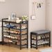 Rack Multi-layer Home Entrance 2025 New Model Simple Entryway Small Bench Indoor Shoe Cabinet For Rental Houses_maomaolike.com