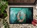 A Touch Of Blue Shrimp Doormat Front Door Mat Indoor Outdoor Rugs For Entryway, Non Slip Washable Low Pile, 24H X 36W_maomaolike.com