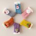 Christmas sock Christmas socks coral velvet socks women's mid-tube socks autumn and winter home cute plus velvet thick warm month socks_maomaolike.com