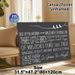 Three Little Birds Lyric Painting Poster, Minimalist Chalkboard-style Typography With Bird Silhouette Poster, Uplifting Inspirational Message Ideal_maomaolike.com