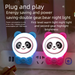 Internet Celebrity Table Night Light Dual Adjustable Color Changing Bedroom Bedside Socket Energy-saving Baby Feeding_maomaolike.com