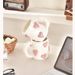 Peach Heart Ceramic Cup High Value Pink Girl Heart Mug Couple Water Cup Home Coffee Cup_maomaolike.com