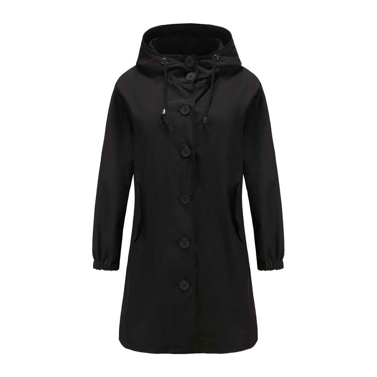 new anti splash hooded windbreaker women's casual long coat women's loose large size outdoor windbreaker 23_maomaolike.com