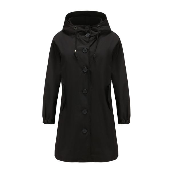 new anti splash hooded windbreaker women's casual long coat women's loose large size outdoor windbreaker 23_maomaolike.com