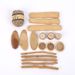 Small DIY Handcraft Preschool Kindergarten Art Area Natural Log Wooden Blocks Set Materials Dry Branches_maomaolike.com