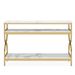 3-Tier Console Table, Sofa Table With Storage Shelves_maomaolike.com