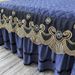 Crystal Quilted Lace Skirt Single Piece Thickened Warm Coral Milk Velvet Bed Non-Slip Mattress Cover Dustproof_maomaolike.com
