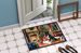 Keeshond Cozy Christmas Doormat Front Door Mat Indoor Outdoor Rugs For Entryway, Non Slip Washable Low Pile, 24H X 36W_maomaolike.com