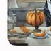 Basenji Fall Kitchen Pumpkins Memory Foam Kitchen Mat Machine Washable Anti-Fatigue Mat Cushion Comfort Bath Mat Or Kitchen Rug_maomaolike.com