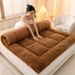 Thickened Lamb Wool 1.5m 1.8m Tatami Protector Double Bed Mattress Pad 2x 2.2m_maomaolike.com