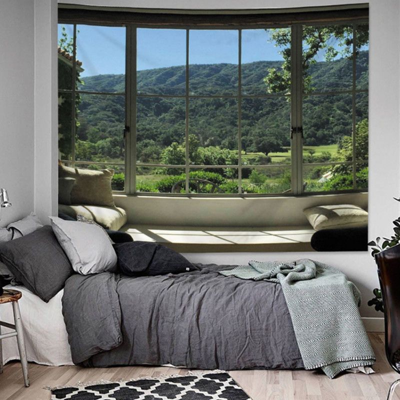 Nordic INS Internet Celebrity Photo Tapestry Renovation Background Bedroom Dormitory Decoration Hanging Wall Cloth No Drilling_maomaolike.com