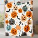 Digital Printed Flannel Halloween Blanket_maomaolike.com