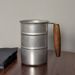 Handle Snowflake Retro Industrial Style Beer Cup 304 Stainless Steel Water Cup Mug Outdoor Camping Cup_maomaolike.com