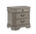Wood Night Stand, Gray Carbinet_maomaolike.com