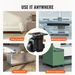 Heavy Duty Leveling Casters 4-Pack | 1000kg/2200LB Capacity With 2.5" Wheels | Precision 360° Swivel & Reinforced Handle For Workbench, Machinery, Industrial Equipment | Floor Protection & Noise-Free_maomaolike.com