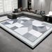 Living Room Rug Large Size Gorgeous Gold Frame Design Bedroom Rug Plush Thickened Machine Washable Thickened Underlay Interior Decorative Rug_maomaolike.com