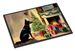 Australian Kelpie Cozy Christmas Doormat Front Door Mat Indoor Outdoor Rugs For Entryway, Non Slip Washable Low Pile, 24H X 36W_maomaolike.com