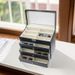 Unisex Glasses storage box multi layer sunglasses storage box glasses collection box home display box leather glasses box plaything_maomaolike.com