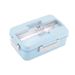 Split Microwaveable Oven Lunch Box With Stainless Steel Tableware_maomaolike.com