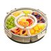 Snack Tray With Handle & Airtight Lid For Household_maomaolike.com