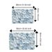 Bathroom Mat Toilet Mat Shower Mat Entrance Rug Absorbent Non-Slip Mat Soft Quick-Dry Machine Washable_maomaolike.com