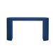 Curved Design Console Table With Unique Vertical Stripe Design ,Suitable For Living Room,Study And Entrance_maomaolike.com