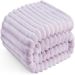 Thick Warm Flannel Blanket Solid Color Folded Edge Blanket_maomaolike.com