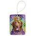 Chesapeake Bay Retriever King Of Mardi Gras Porcelain Ornament Christmas Tree Hanging Decorations For Home Christmas Holiday, Rectangle, Gift, Multicolor_maomaolike.com