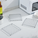 Household Kitchen Mat Stainless Steel Pot Heat Insulation Anti-scald Steaming Storage Organizer Rack Casserole Placemat_maomaolike.com