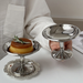 Vintage Stainless Steel High Footed Dessert Cup, Ice Cream Pudding, Custard Bowl, Ins Style Ice Cream Cup_maomaolike.com