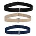 New Waistband Invisible Buckle Plastic Comfortable Elastic Women Men Adjustable No Show Web Belt For Jeans_maomaolike.com