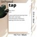 Tap Dance Definition Painting Poster, Minimalist Typographic Text Poster, Clear Explanatory Tap Dance Design Ideal For Dance Studio, Home Wall Decor_maomaolike.com