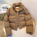 Winter down cotton coat for women short Korean version thickened cotton coat high end casual cotton jacket small person loose coat trendy_maomaolike.com