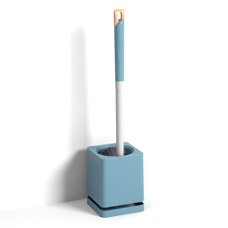 Household No-Drill With Base, Long Handle Brush, Plastic Wall-Mounted High-Quality Toilet Brush_maomaolike.com