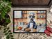 Scottish Deerhound The Chef Doormat Front Door Mat Indoor Outdoor Rugs For Entryway, Non Slip Washable Low Pile, 24H X 36W_maomaolike.com