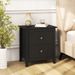 Modern Nightstand With 2 Drawers For Small Spaces For Bedroom, Living Room Or Office_maomaolike.com