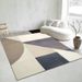 Living Room Rug,Large Rug,Oversized, Gold Leaves Design,Bedroom Rug,Soft And Thick, Machine Washable, Thickened Rug, Bedside Rug,Decorative Indoor Rug_maomaolike.com