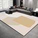 Living Room Rug,Large Rug,Oversized, Gold Leaves Design,Bedroom Rug,Soft And Thick, Machine Washable, Thickened Rug, Bedside Rug,Decorative Indoor Rug_maomaolike.com