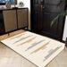 Living Room Rug Large Size Gorgeous Gold Frame Design Bedroom Rug Plush Thickened Machine Washable Thickened Underlay Interior Decorative Rug_maomaolike.com