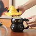 Magic Hat Cat Cup Halloween Creative Cute Ghost Family Couple Cup_maomaolike.com